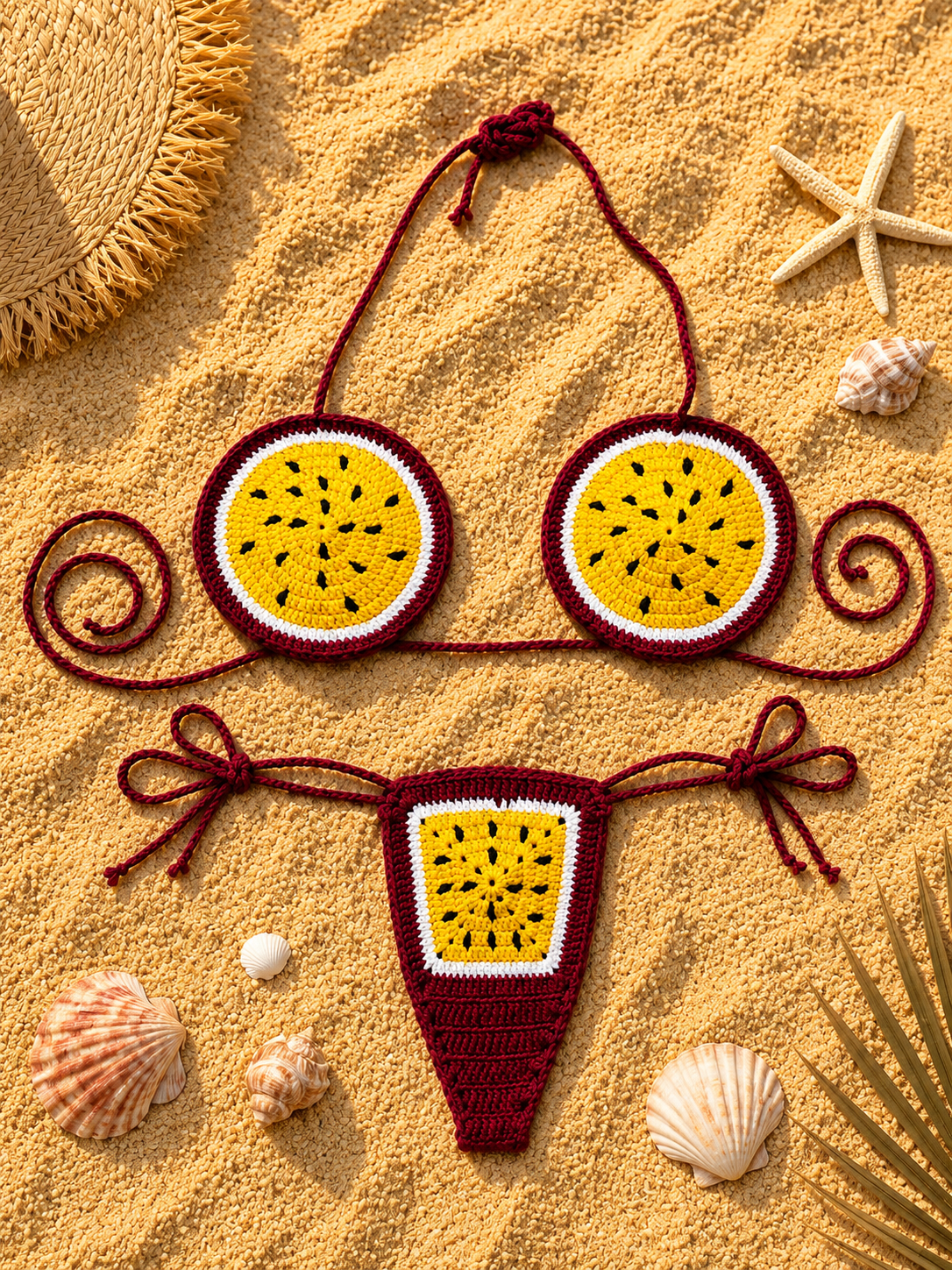 Tropical Fruits – Passion Bikini ❤️