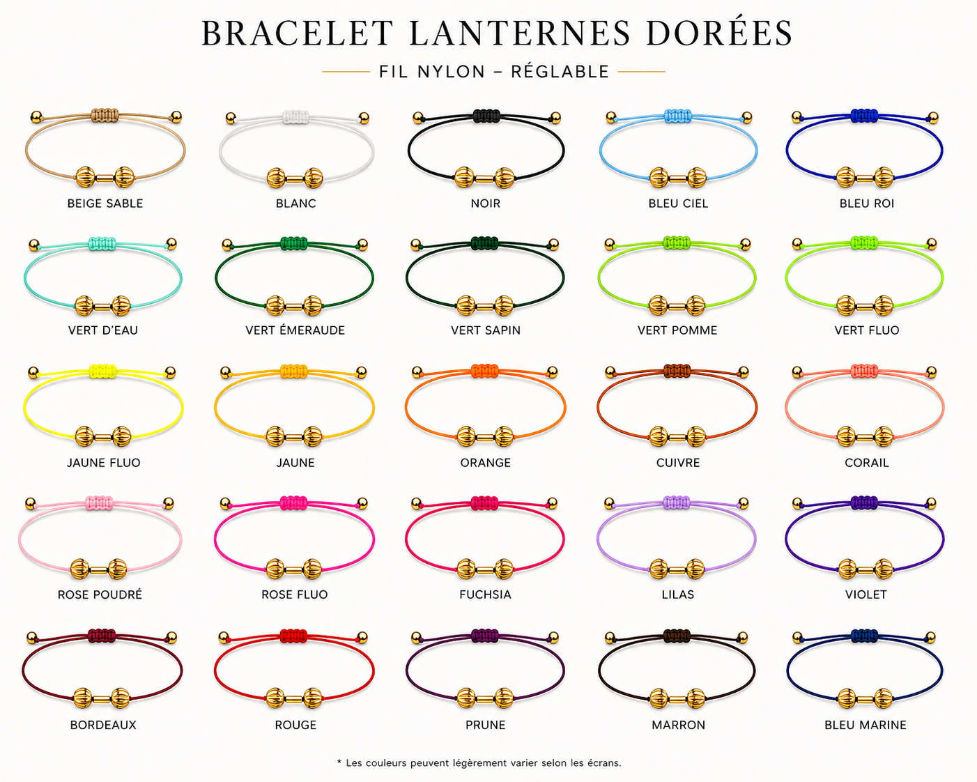 ✨ Bracelet Harmonie | Sun’Shaee Golden Beach